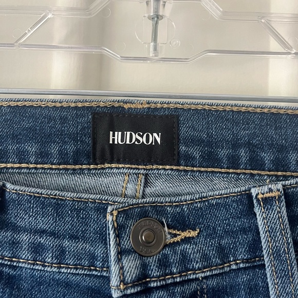 Hudson Natalie Midrise Slim Boyfriend Medium Wash Jean - Picture 2 of 5